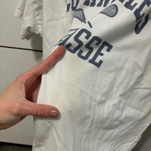 Abercrombie Boyfriend Tee Los Angeles Lacrosse - Picture 6 of 6